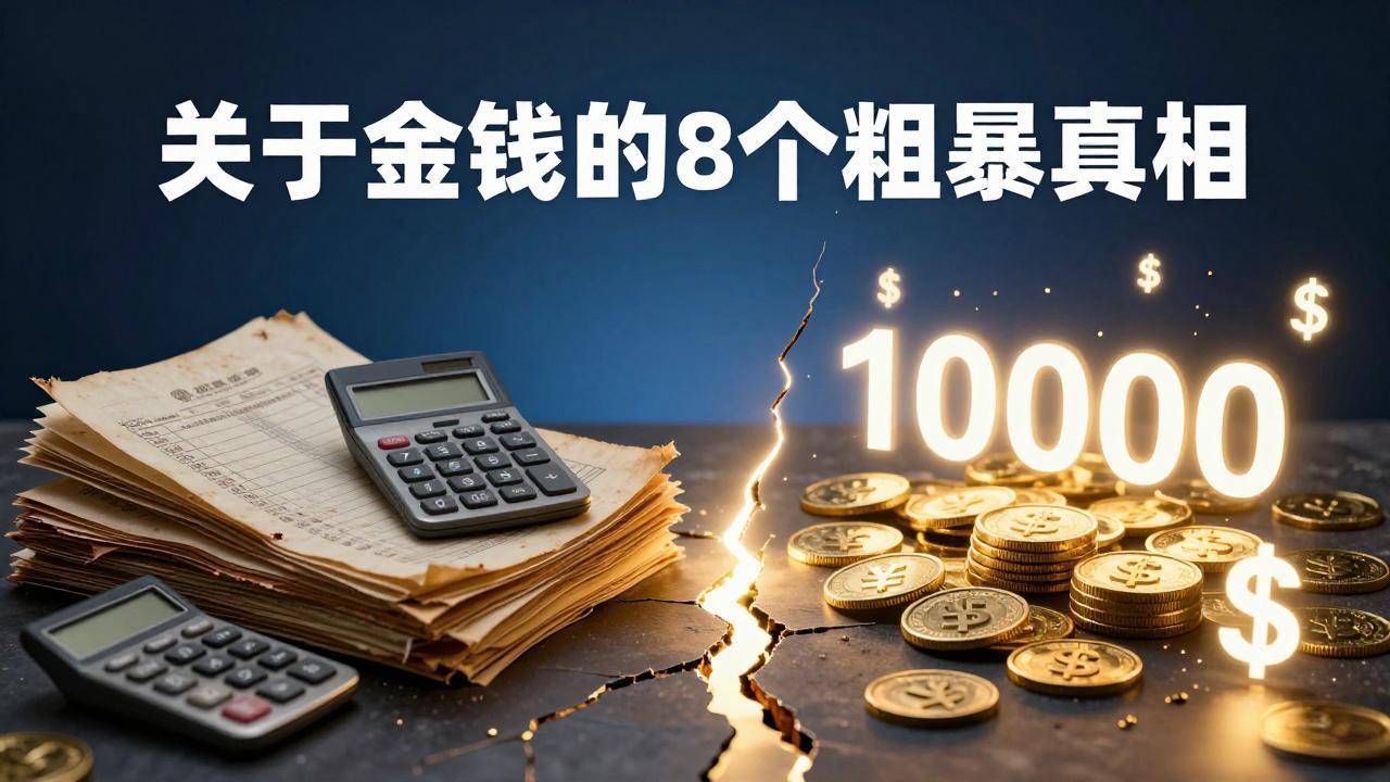 付费文章：关于金钱的 8 个粗暴真相，彻底重塑你的赚钱思维与财富认知-91搞钱