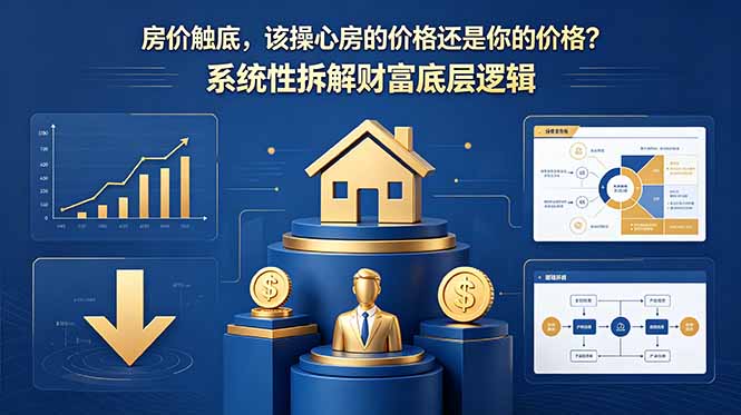 付费文章：房价触底，该操心房的价格还是你的价格？系统性拆解财富底层逻辑-91搞钱
